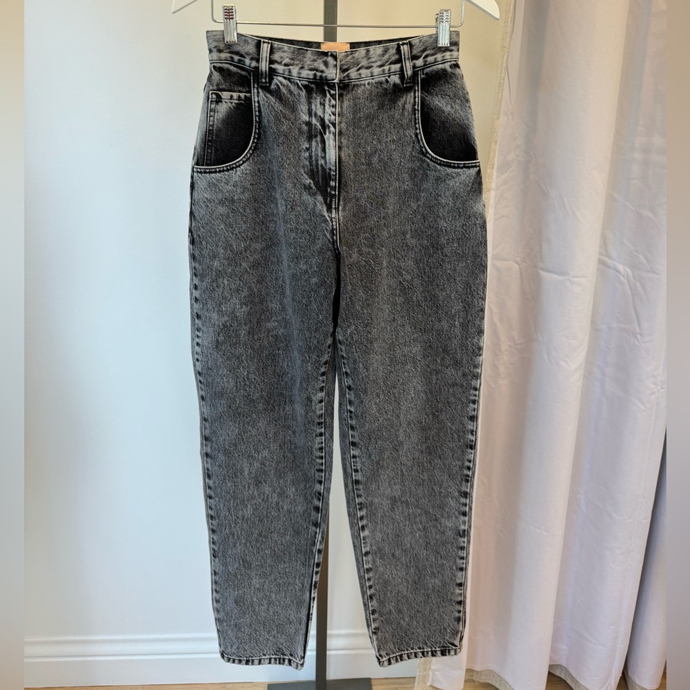 (nude) MARMORIZED PANTS